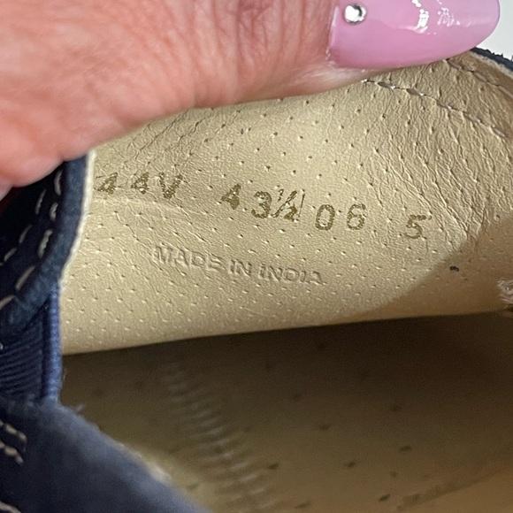 GEOX Respira Men Navy Breathable Italian Patent Suede
Driving Shoes size 43.5 - Picture 16 of 16